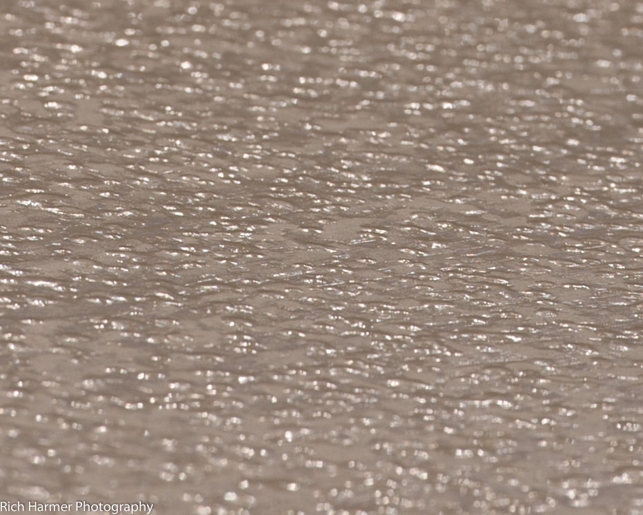 pebbled ice